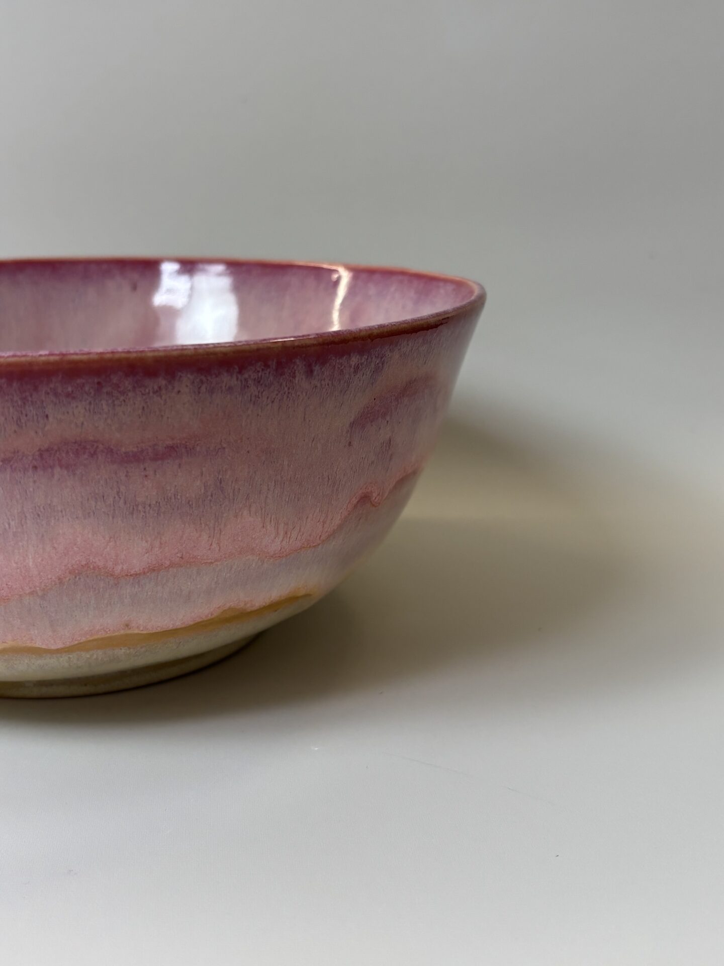 Skål - SOLOPGANG, rosa/gylden - Billede 2